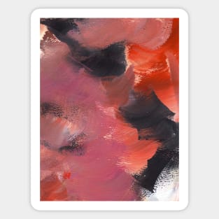 Abstract Mix Media Painting 7 Sticker